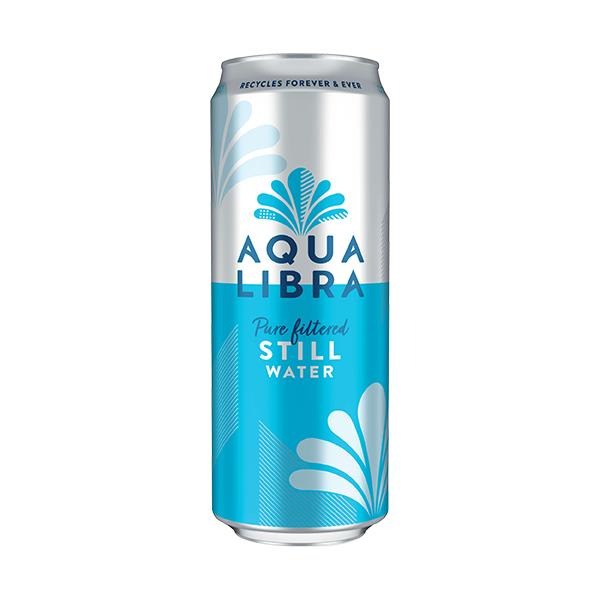 AQUA LIBRA STL WATER CN 330X24
